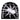 BLACK BEANIE WITH WHITE SPIDERWEB DESIGN - TRENDY ANIMAL PRINT CASUAL