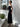 BLACK BOW DRESS: OFF SHOULDER COLOR BLOCK DESIGN