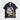 BLACK BUTTON-DOWN SHIRT WITH CAT DESIGN - MILKCAT STREETWEAR TEE