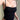BLACK CAMI TOP - VERSATILE BLACK SPAGHETTI-STRAP TANK