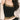 BLACK CAMISOLE WITH LEOPARD PRINT TRIM SLIM FIT Y2K ROUND NECK
