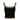 BLACK CAMISOLE WITH LEOPARD PRINT TRIM SLIM FIT Y2K ROUND NECK