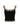 BLACK CAMISOLE WITH LEOPARD PRINT TRIM SLIM FIT Y2K ROUND NECK