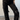 BLACK CARGO PANTS WITH ZIPPERS - BLACK HIP HOP ZIP STYLE