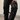 BLACK CARGO PANTS WITH ZIPPERS - BLACK HIP HOP ZIP STYLE