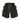 BLACK CARGO SHORTS FOR SUMMER ADVENTURES WITH MULTI POCKETS