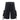 BLACK CARGO SHORTS MID WAIST STRAIGHT LEG STYLE