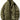 BLACK CORDUROY PUFFER JACKET LOOSE FIT