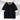 BLACK CREW NECK T-SHIRT REGULAR FIT KNIT FABRIC