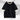 BLACK CREW NECK T-SHIRT REGULAR FIT KNIT FABRIC