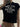 BLACK CROP TOP WITH OFFENSIVE TEXT AND SPARKLING SEQUIN DETAIL