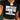 BLACK CROP TOP WITH Y2K COLLAR STYLE AND CREW NECK DESIGN
