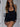 BLACK CUT-OUT MINI DRESS SLIM FIT MINI DRESS