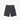 BLACK DENIM CARPENTER SHORTS - RAW BLUE DENIM STYLE