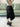 BLACK DENIM CULOTTES STRAIGHT FIT