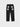BLACK DENIM JEANS WITH WHITE EMBROIDERY FOR MEN SIZE DENIM SHIRT