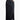 BLACK DENIM MIDI SKIRT WITH ASYMMETRICAL CLOSURE FOR SPECIAL OCCASION DENIM