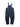 BLACK DENIM OVERALLS CARGO-INSPIRED UNISEX MULTI-POCKET DESIGN