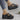 BLACK DENIM PLATFORM WEDGE SANDALS Y2K MAN MADE