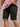 BLACK DENIM SHORTS FRAYED HEM WITH MEDIUM STRETCH FABRIC