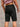 BLACK DENIM SHORTS FRAYED HEM WITH MEDIUM STRETCH FABRIC