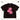 BLACK DICE DESIGN CREW NECK T-SHIRT