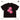 BLACK DICE DESIGN CREW NECK T-SHIRT