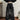 BLACK DISTRESSED CARGO PANTS FOR MEN