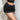 BLACK DRAWSTRING SHORTS LOOSE FIT CASUAL STREET STYLE