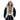BLACK FAUX FUR Y2K PARKA JACKET