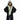 BLACK FAUX FUR Y2K PARKA JACKET