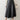 BLACK FAUX LEATHER MIDI SKIRT FASHION ESSENTIAL