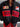 BLACK FERRARI RACING JACKET WITH VIBRANT COLOR BLOCK DESIGN