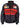 BLACK FERRARI RACING JACKET WITH VIBRANT COLOR BLOCK DESIGN