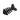 BLACK FISH BONE MINI HAIR CLIP