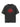 BLACK FLOWER T-SHIRT VINTAGE CARTOON CREW NECK