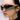 BLACK FUTURISTIC SUNGLASSES ACCESSORY FOR MODERN STYLE