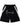 BLACK GEOMETRIC ATHLETIC SHORTS MENS LOOSE FIT