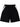 BLACK GEOMETRIC ATHLETIC SHORTS MENS LOOSE FIT