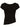 BLACK GRAPHIC OFF-SHOULDER TOP Y2K INSPIRED