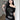 BLACK GRAPHIC OFF-SHOULDER TOP Y2K INSPIRED