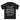 BLACK GRAPHIC T-SHIRT CASUAL PRINTED SHORT SLEEVE DESIGN