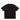 BLACK GRAPHIC T-SHIRT TEEN CREW NECK COTTON TOP
