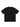 BLACK GRAPHIC T-SHIRT TEEN CREW NECK COTTON TOP