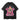 BLACK GRAPHIC T-SHIRT TRENDY CASUAL SHORT SLEEVE DESIGN