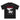 BLACK GRAPHIC T-SHIRT WITH SHORT SLEEVE AND ROUND COLLAR FOR COOL CASUAL WEAR