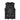 BLACK GRAPHIC TANK TOP WITH PRINTED ROUND NECK DESIGN
