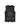 BLACK GRAPHIC TANK TOP WITH PRINTED ROUND NECK DESIGN