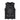 BLACK GRAPHIC TANK TOP WITH PRINTED ROUND NECK DESIGN