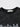 BLACK GRAPHIC TEE BLUE FLAME LETTER CREW NECK SLIGHT STRETCH